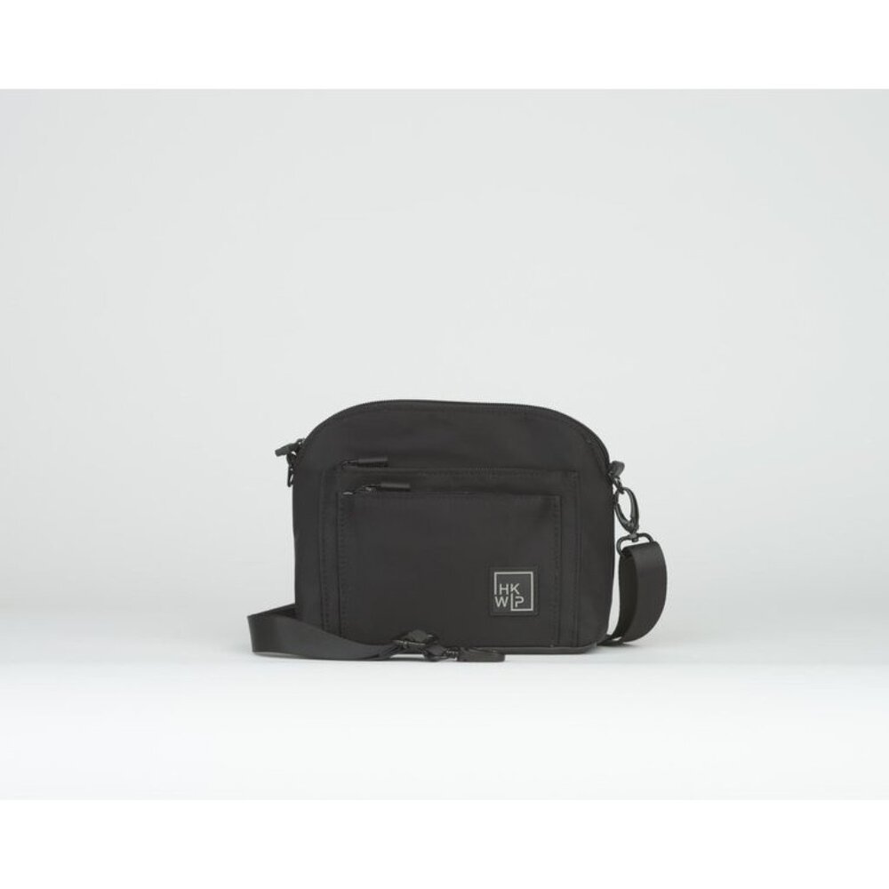 IHKWIP THE TRIPLE ZIP CROSSBODY CARD CASE Black Bag B000397